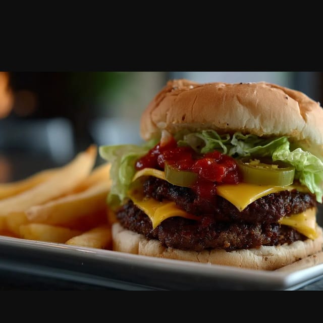 Chito Dbl Smash Burger.