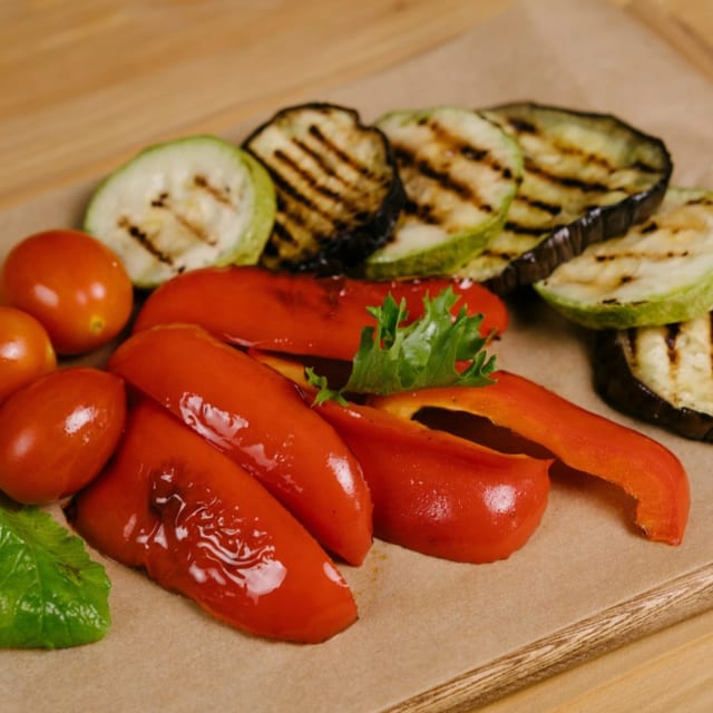 Grilled Veggies.